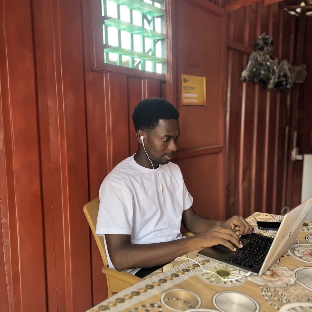 Aerial view of modern home